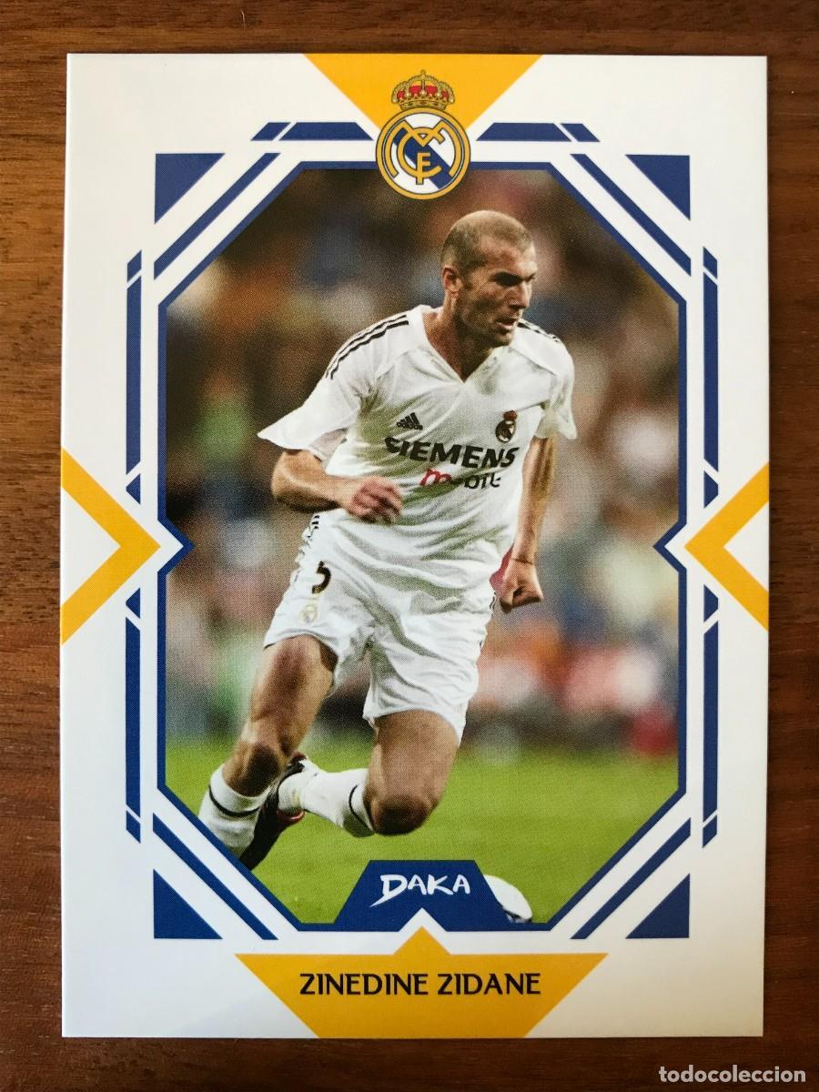 Cromos de f&uacute;tbol: ZINEDINE ZIDANE - REAL MADRID - DAKA HOLOCENE 2025