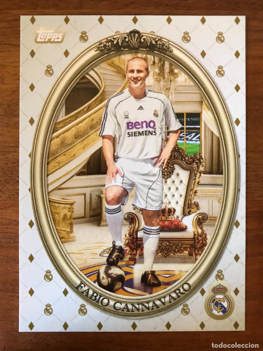 Cromos de f&uacute;tbol: FABIO CANNAVARO - REAL MADRID - KING - TOPPS REAL MADRID TEAM SET 2025 2026 25 26
