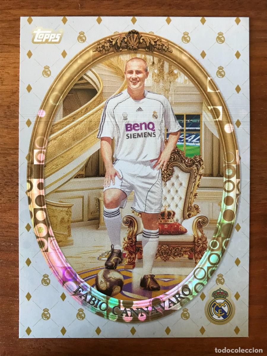 Cromos de f&uacute;tbol: FABIO CANNAVARO - REAL MADRID - PARALLEL - KING - TOPPS REAL MADRID TEAM SET 2025 2026 25 26