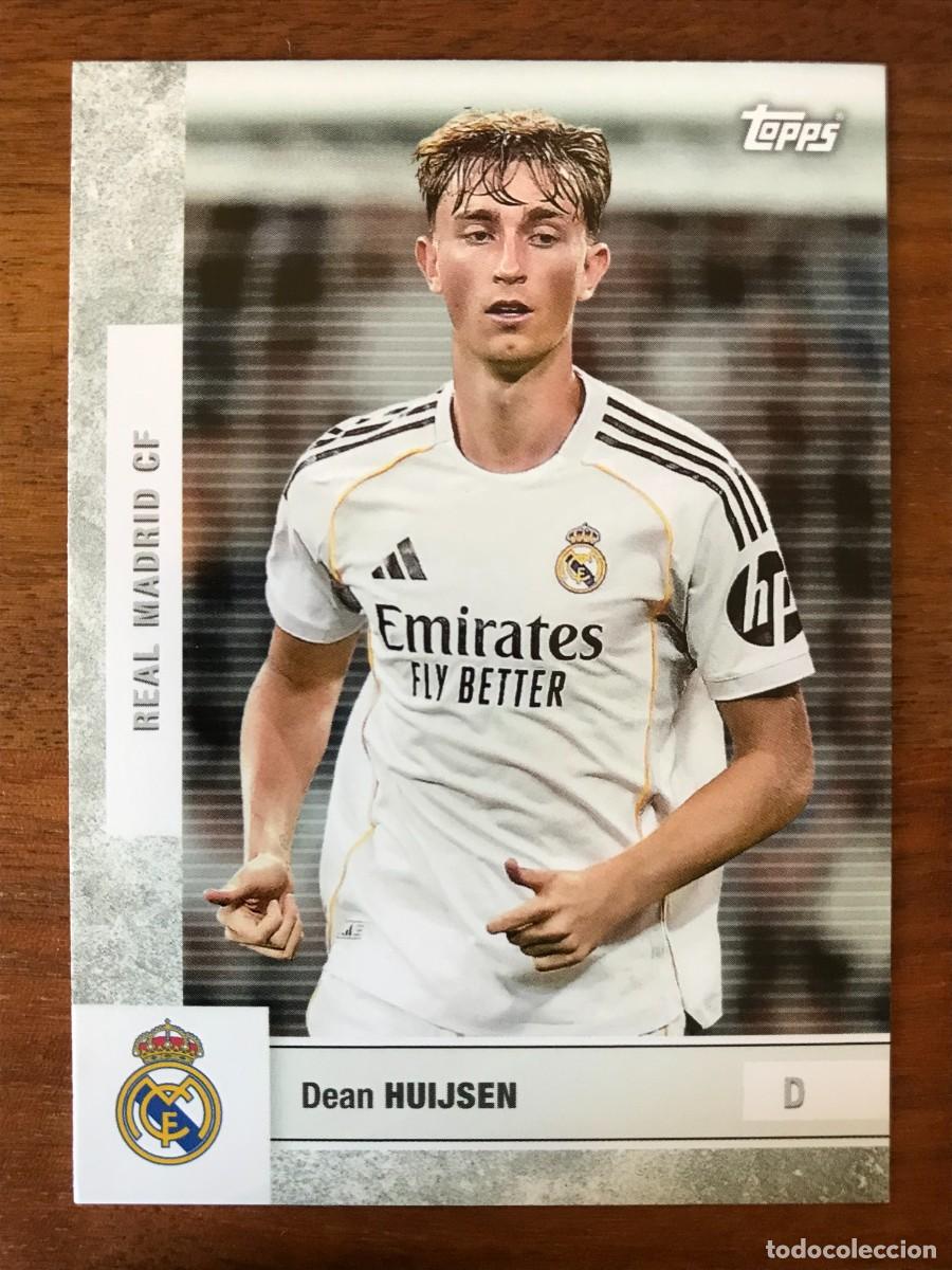Cromos de f&uacute;tbol: DEAN HUIJSEN - REAL MADRID - TOPPS REAL MADRID TEAM SET 2025 2026 25 26