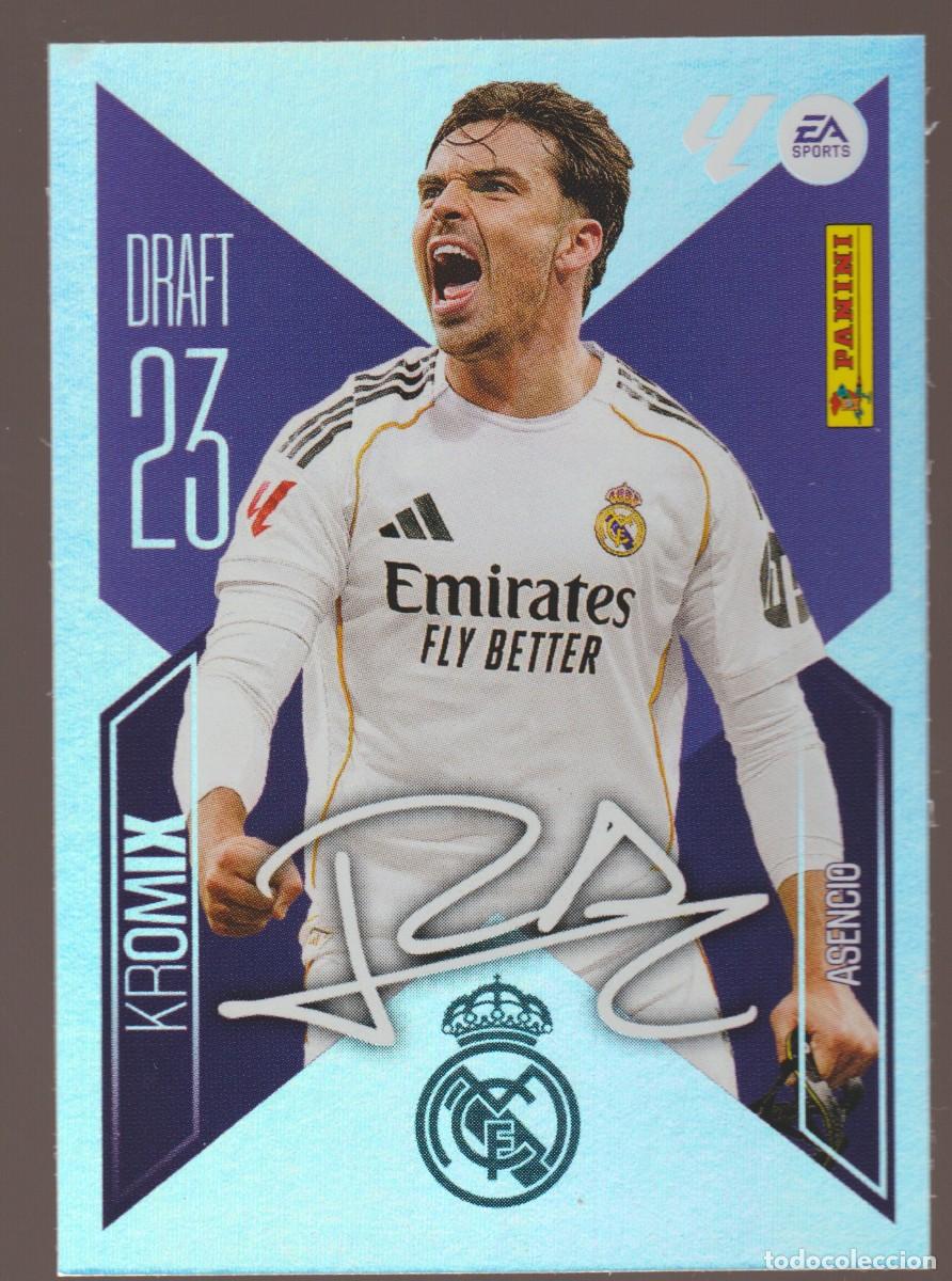 Cromos de f&uacute;tbol: Cromo Panini Liga Este 26 27 - Staf 23 Kromix N&ordm; 1 Asencio
