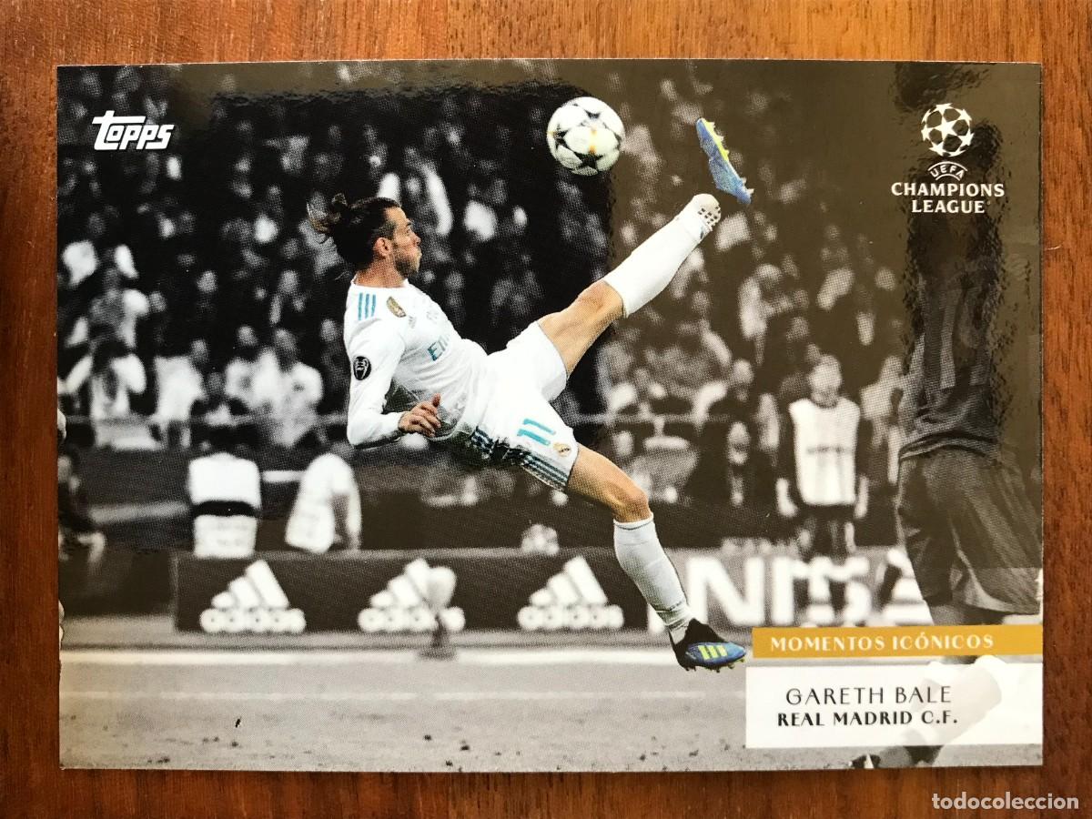 Cromos de f&uacute;tbol: GARETH BALE - REAL MADRID - MOMENTOS ICONICOS - TOPPS SIMPLICIDAD 2023 2024 23 24