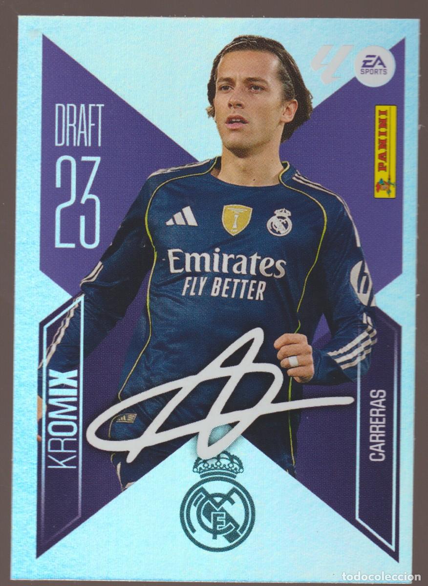 Cromos de f&uacute;tbol: Cromo Panini Liga Este 26 27 - Staf 23 Kromix N&ordm; 5 Carreras