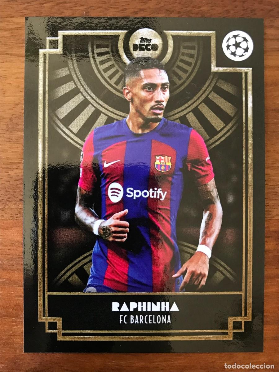Cromos de f&uacute;tbol: RAPHINHA - FC BARCELONA - TOPPS DECO - 2023 2024 23 24