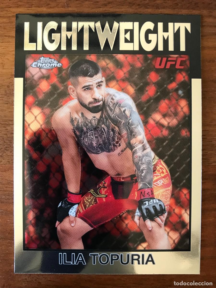 Cromos de f&uacute;tbol: ILIA TOPURIA - LIGHTWEIGHT - TOPPS CHROME UFC 2026 26
