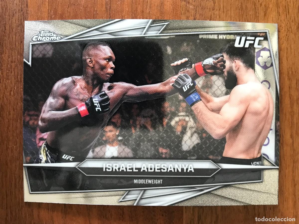 Cromos de f&uacute;tbol: ISRAEL ADESANYA - MIDDLEWEIGHT - TOPPS CHROME UFC 2026 26