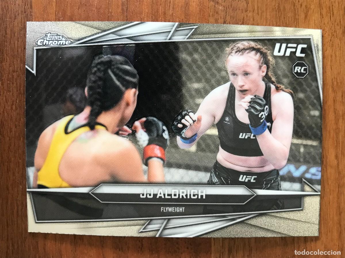 Cromos de f&uacute;tbol: JJ ALDRICH - FLYWEIGHT - TOPPS CHROME UFC 2026 26