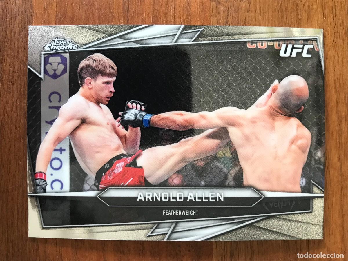 Cromos de f&uacute;tbol: ARNOLD ALLEN - FEATHERWEIGHT - TOPPS CHROME UFC 2026 26