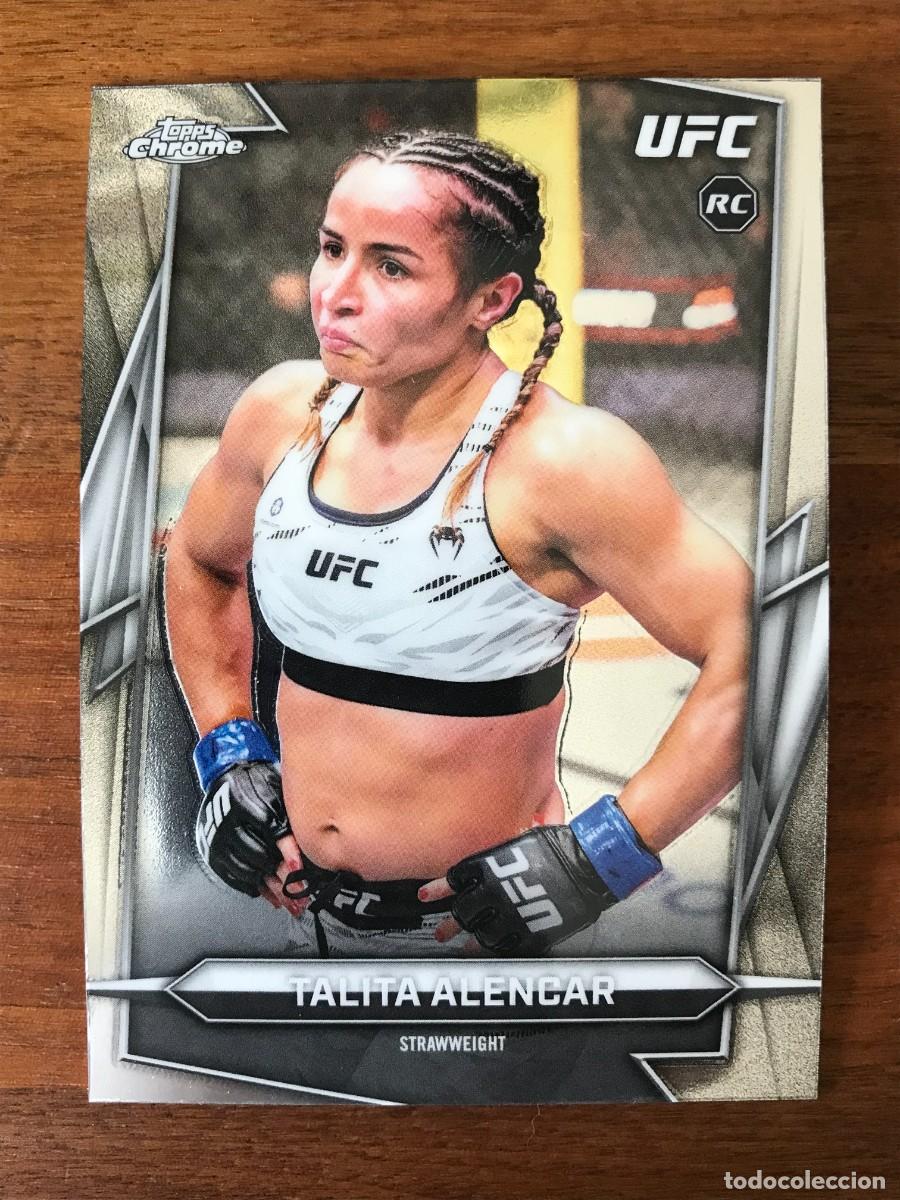 Cromos de f&uacute;tbol: TALITA ALENCAR - STRAWWEIGHT - ROOKIE CARD - TOPPS CHROME UFC 2026 26