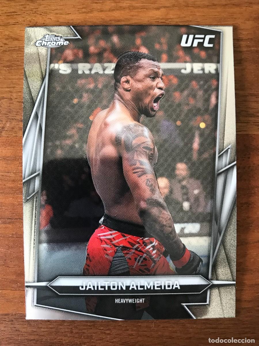 Cromos de f&uacute;tbol: JAILTON ALMEIDA - HEAVYWEIGHT - TOPPS CHROME UFC 2026 26