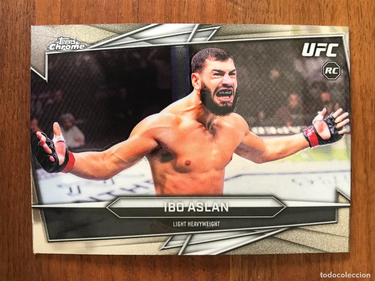 Cromos de f&uacute;tbol: IBO ASLAN - LIGHT HEAVYWEIGHT - ROOKIE CARD - TOPPS CHROME UFC 2026 26