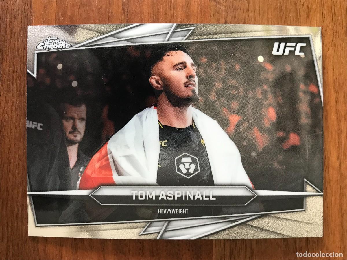 Cromos de f&uacute;tbol: TOM ASPINALL - HEAVYWEIGHT - TOPPS CHROME UFC 2026 26