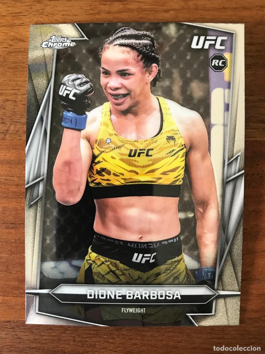 Cromos de f&uacute;tbol: DIONE BARBOSA - FLYWEIGHT - ROOKIE CARD - TOPPS CHROME UFC 2026 26