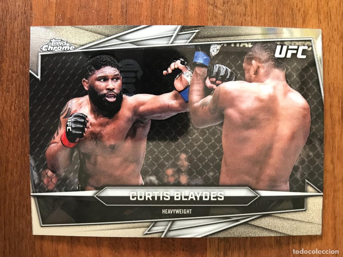 Cromos de f&uacute;tbol: CURTIS BLAYDES - HEAVYWEIGHT - TOPPS CHROME UFC 2026 26