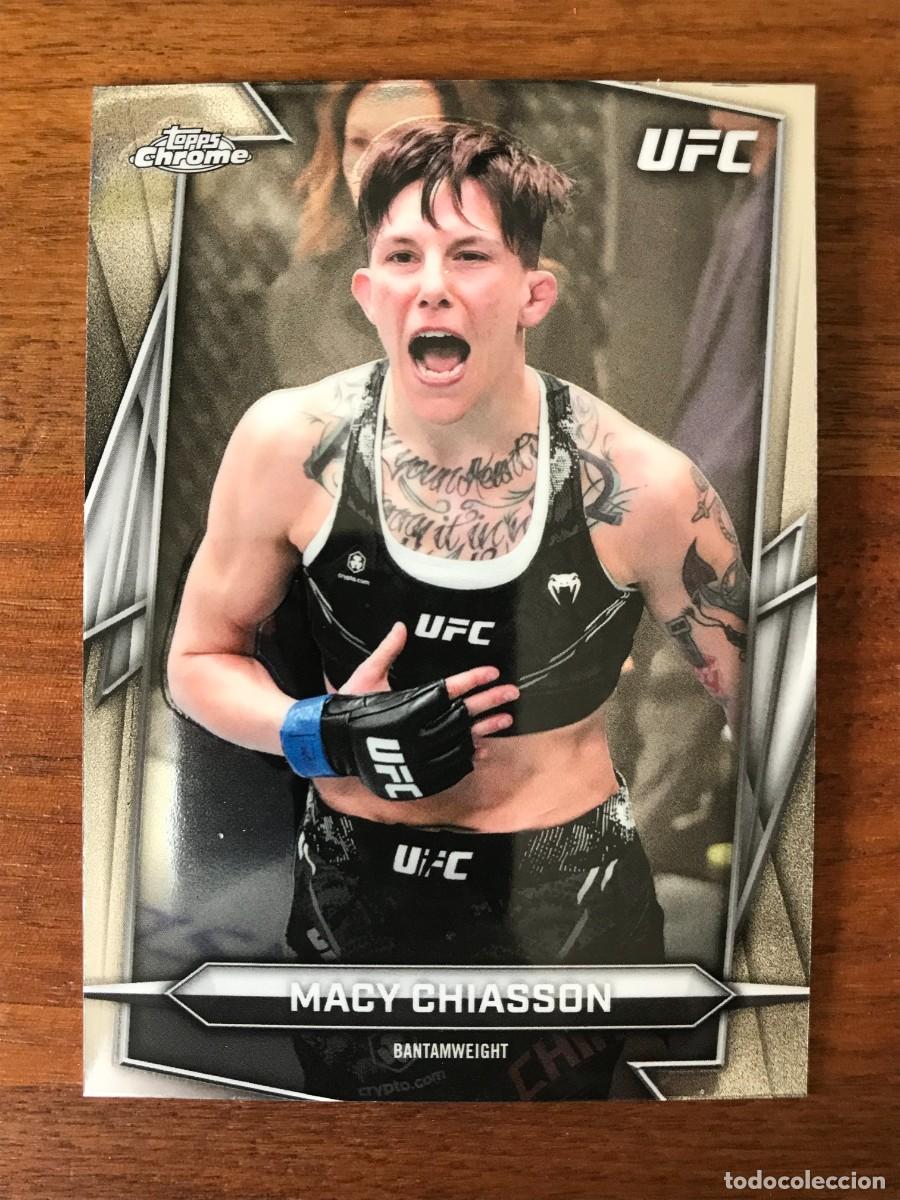 Cromos de f&uacute;tbol: MACY CHIASSON - BANTAMWEIGHT - TOPPS CHROME UFC 2026 26