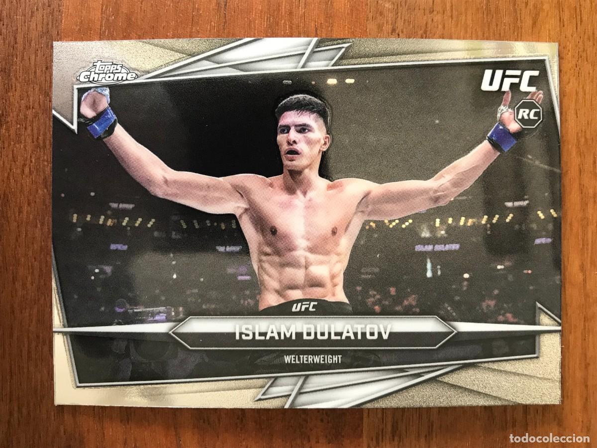 Figurine di Calcio: ISLAM DULATOV - WELTERWEIGHT - ROOKIE CARD - TOPPS CHROME UFC 2026 26
