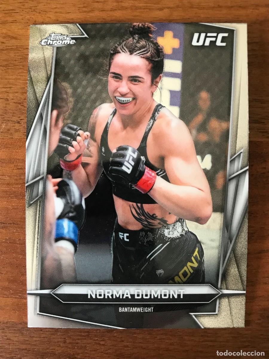 Figurine di Calcio: NORMA DUMONT - BANTAMWEIGHT - TOPPS CHROME UFC 2026 26