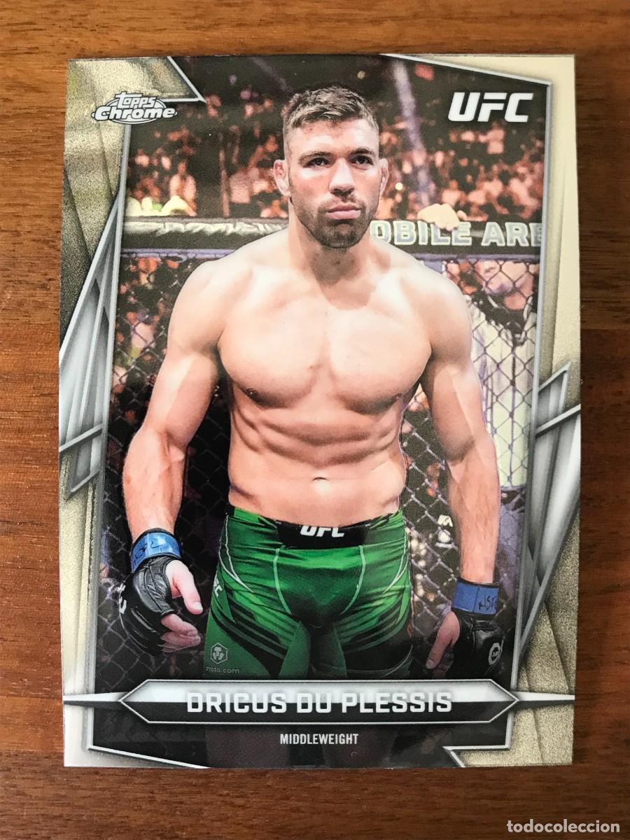 Figurine di Calcio: DRICUS DU PLESSIS - MIDDLEWEIGHT - TOPPS CHROME UFC 2026 26