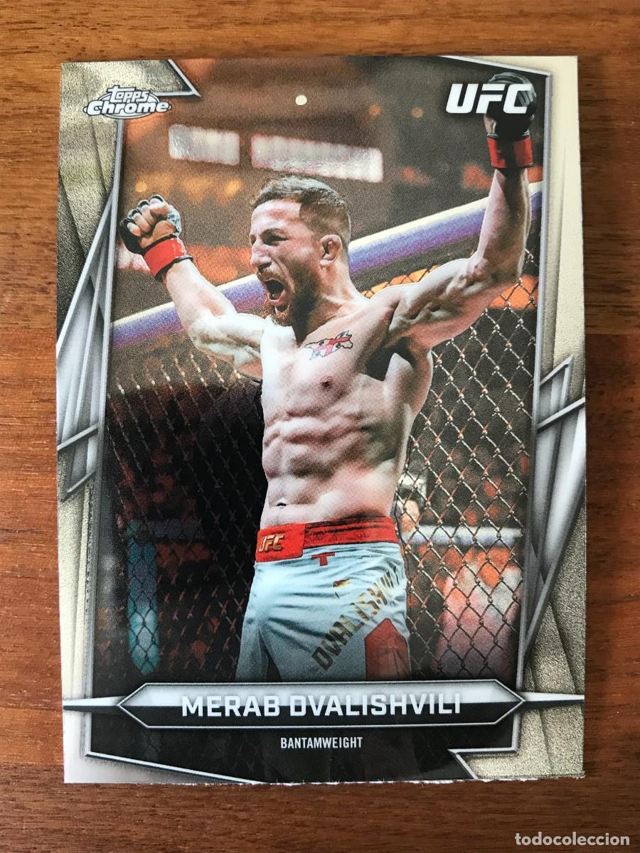 Figurine di Calcio: MERAB DVALISHVILI - BANTAMWEIGHT - TOPPS CHROME UFC 2026 26