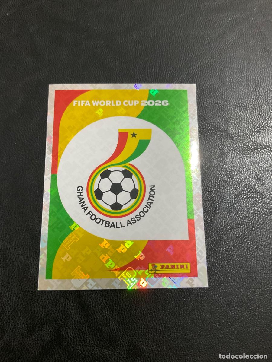 Cromos de f&uacute;tbol: Panini Stickers Mundial 26 - GHA1 - Escudo Ghana ( FIFA WORLD CUP 2026 )