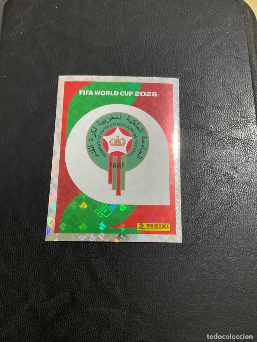 Cromos de f&uacute;tbol: Panini Stickers Mundial 26 - MAR1 - Escudo Marruecos ( FIFA WORLD CUP 2026 )