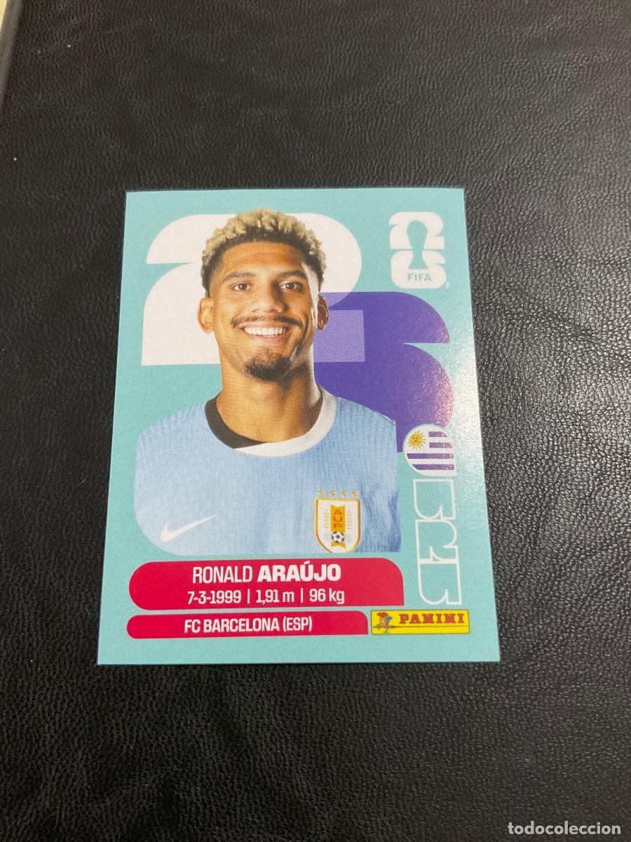Cromos de f&uacute;tbol: Panini Stickers Mundial 26 - URU4 - Ronald Araujo - Uruguay ( FIFA WORLD CUP 2026 )
