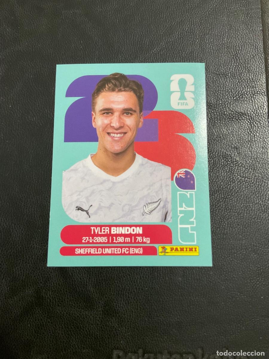 Cromos de f&uacute;tbol: Panini Stickers Mundial 26 - NZL7 - Tyler Bindon - NUEVA ZELANDA ( FIFA WORLD CUP 2026 )