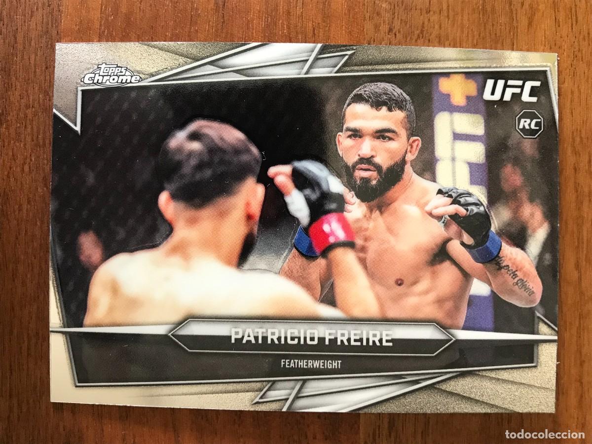 Cromos de f&uacute;tbol: PATRICIO FREIRE - FEATHERWEIGHT - ROOKIE CARD - TOPPS CHROME UFC 2026 26