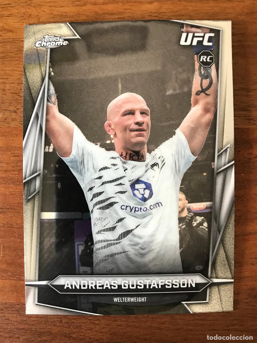 Cromos de f&uacute;tbol: ANDREAS GUSTAFSSON - WELTERWEIGHT - ROOKIE CARD - TOPPS CHROME UFC 2026 26