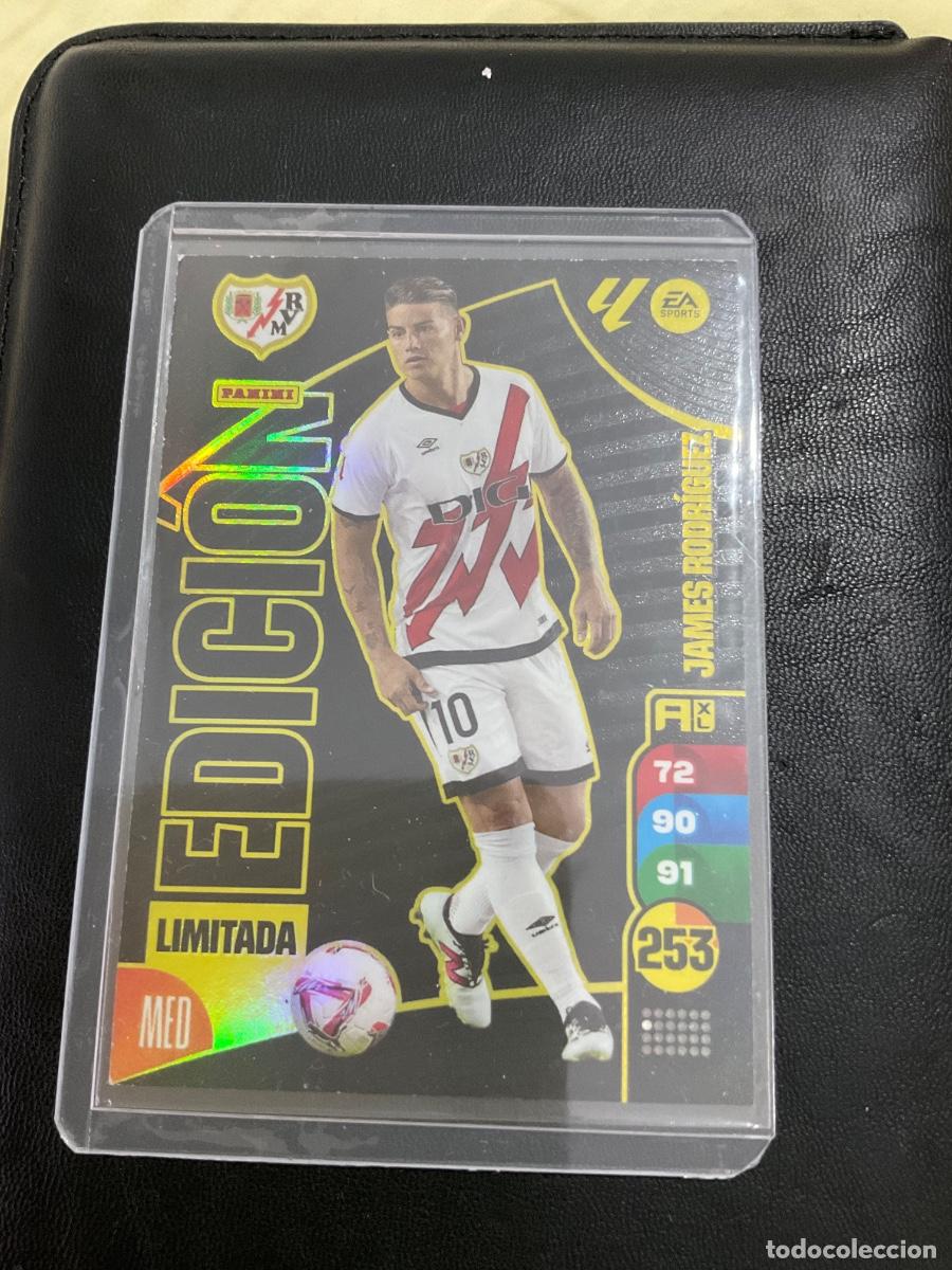 Cromos de f&uacute;tbol: James Rodriguez - Rayo Vallecano - Edicion Limitada Sobres Premium - Adrenalyn La Liga 24/25