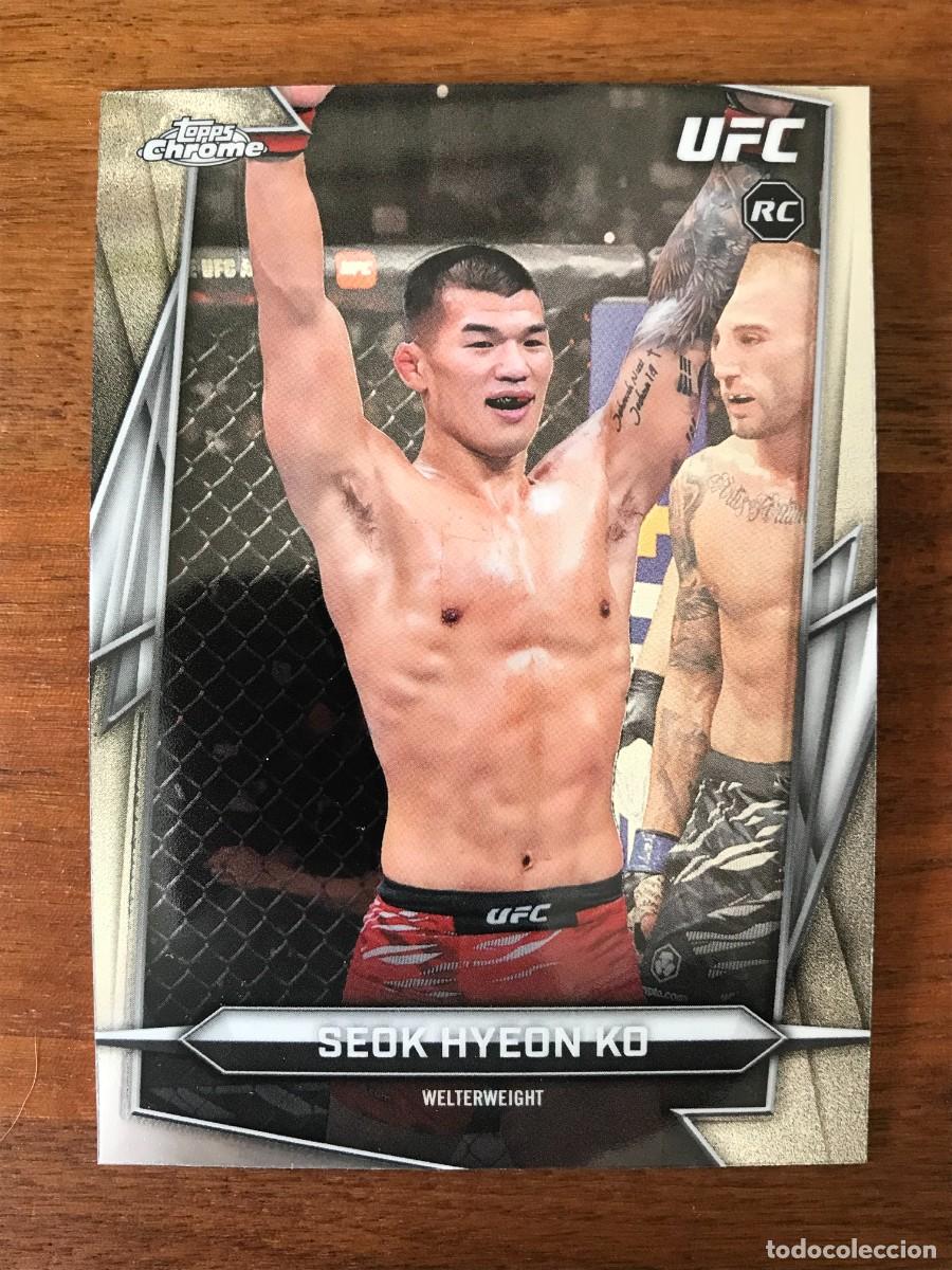 Cromos de f&uacute;tbol: SEOK HYEON KO - WELTERWEIGHT - ROOKIE CARD - TOPPS CHROME UFC 2026 26