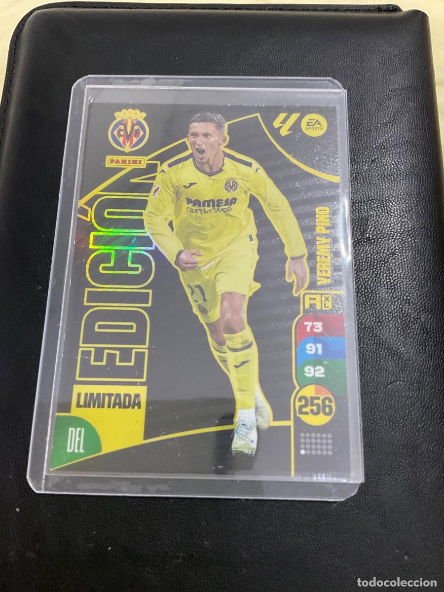 Cromos de f&uacute;tbol: Yeremi Pino - Villarreal CF - Edicion Limitada Sobres Premium - Adrenalyn La Liga 24/25