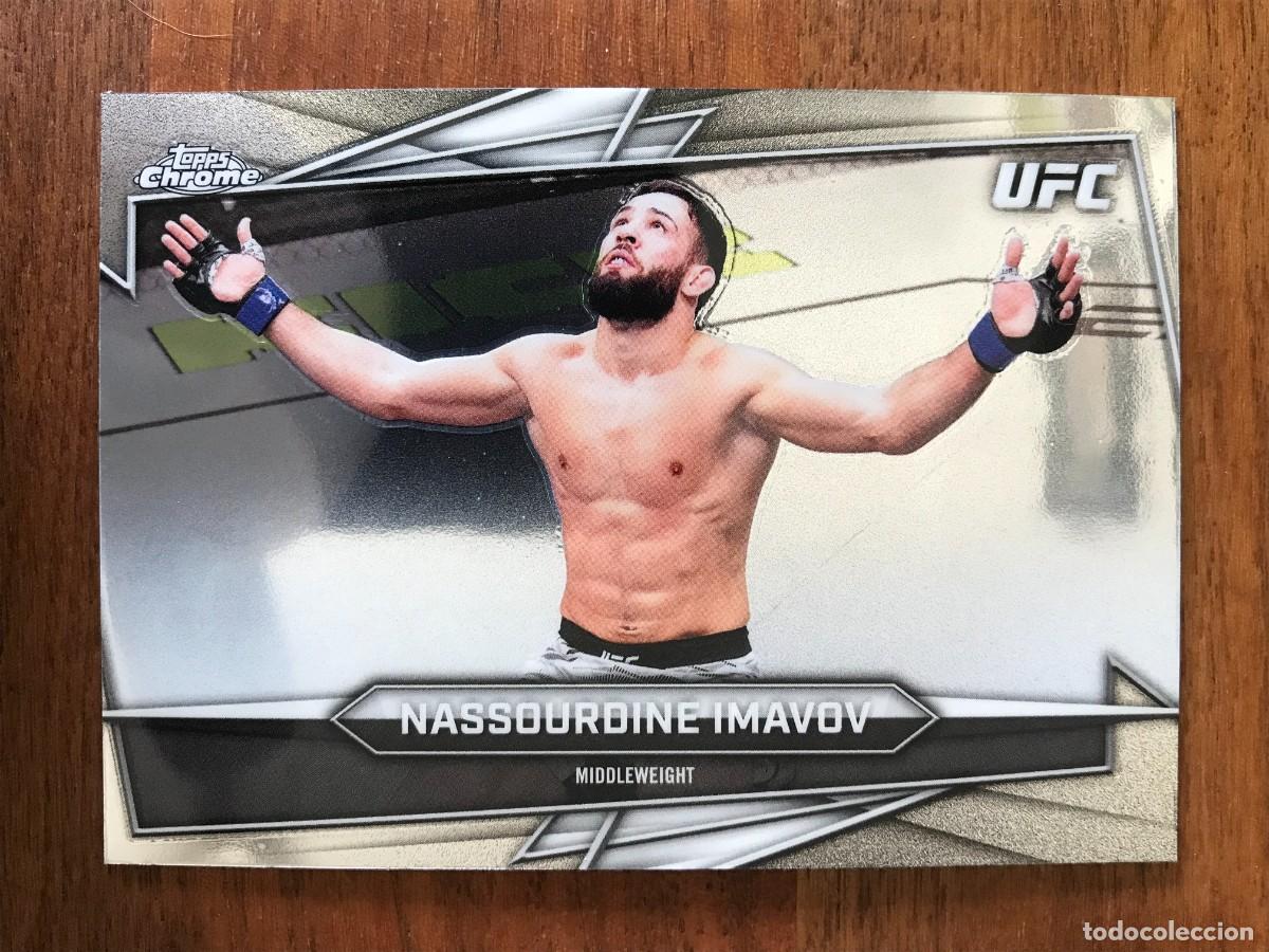Cromos de f&uacute;tbol: NASSOURDINE IMAVOV - MIDDLEWEIGHT - TOPPS CHROME UFC 2026 26