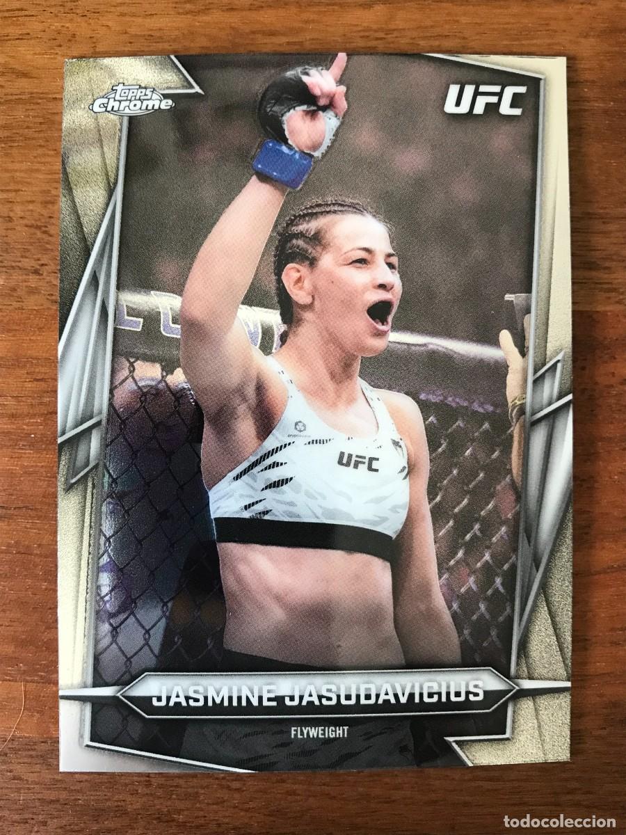 Cromos de f&uacute;tbol: JASMINE JASUDAVICIUS - FLYWEIGHT - TOPPS CHROME UFC 2026 26