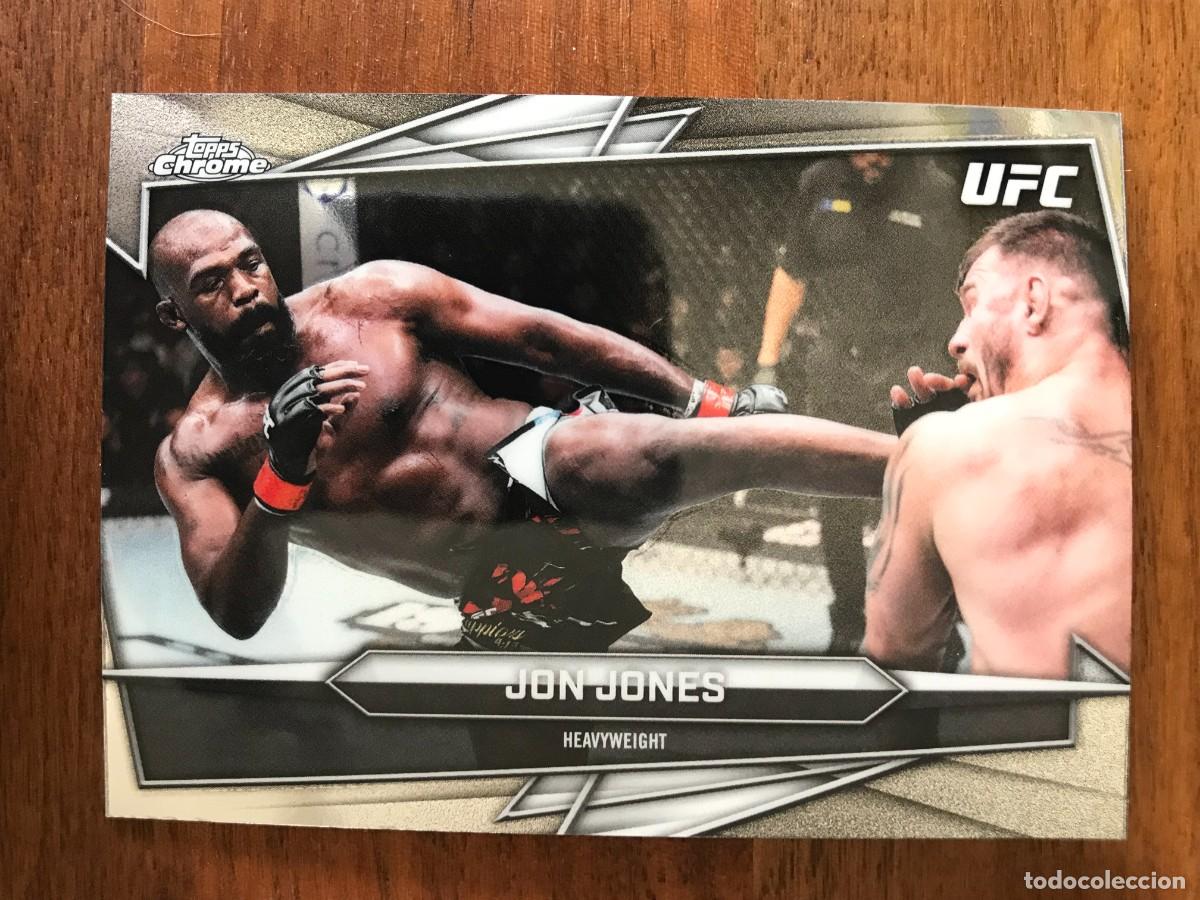 Cromos de f&uacute;tbol: JON JONES - HEAVYWEIGHT - TOPPS CHROME UFC 2026 26