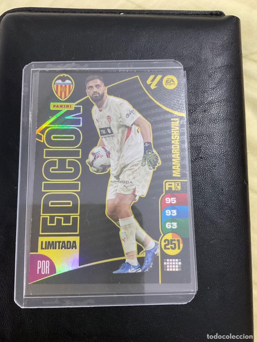 Cromos de f&uacute;tbol: Mamardashvili - Valencia CF - Edicion Limitada Sobres Premium - Adrenalyn La Liga 24/25