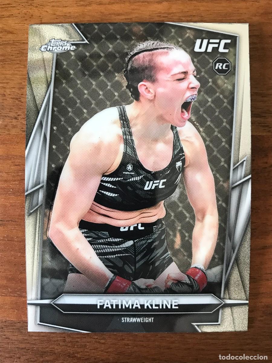 Cromos de f&uacute;tbol: FATIMA KLINE - STRAWWEIGHT - ROOKIE CARD - TOPPS CHROME UFC 2026 26