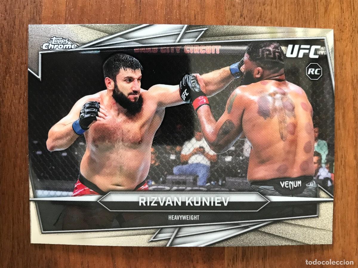 Cromos de f&uacute;tbol: RIZVAN KUNIEV - HEAVYWEIGHT - ROOKIE CARD - TOPPS CHROME UFC 2026 26