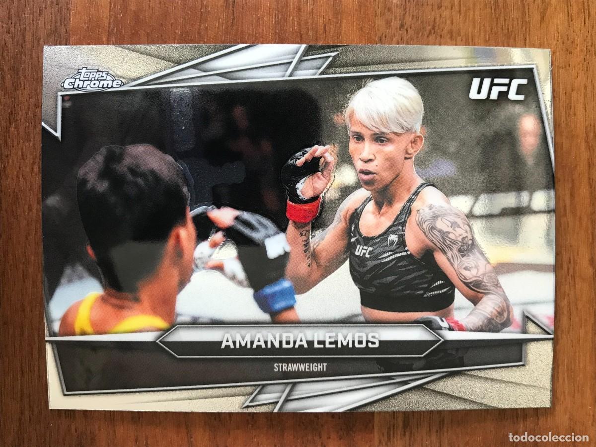 Cromos de f&uacute;tbol: AMANDA LEMOS - STRAWWEIGHT - TOPPS CHROME UFC 2026 26