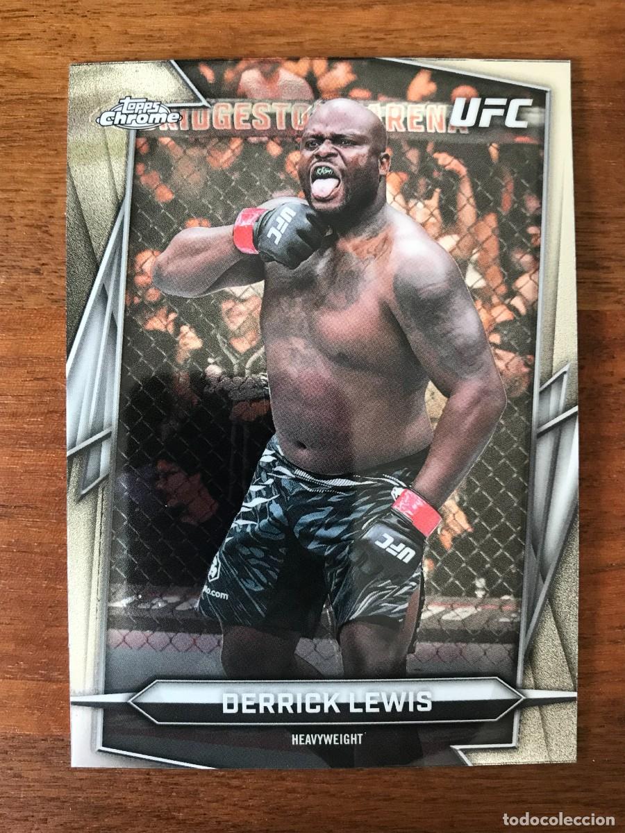 Cromos de f&uacute;tbol: DERRICK LEWIS - HEAVYWEIGHT - TOPPS CHROME UFC 2026 26