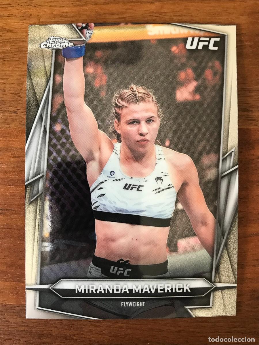 Cromos de f&uacute;tbol: MIRANDA MAVERICK - FLYWEIGHT - TOPPS CHROME UFC 2026 26