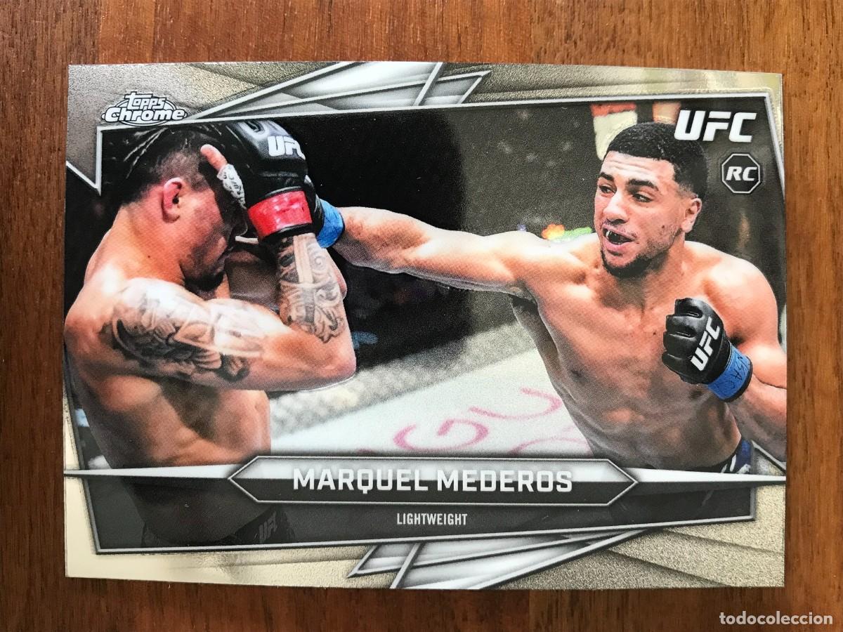 Cartes &agrave; collectionner de Football: MARQUEL MEDEROS - LIGHTWEIGHT - ROOKIE CARD - TOPPS CHROME UFC 2026 26