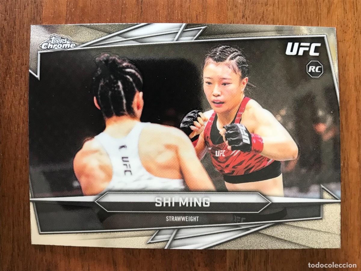 Cartes &agrave; collectionner de Football: SHI MING - STRAWWEIGHT - ROOKIE CARD - TOPPS CHROME UFC 2026 26