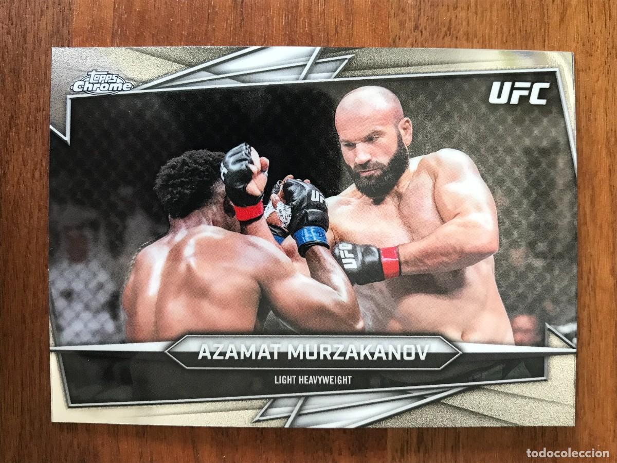 Cartes &agrave; collectionner de Football: AZAMAT MURZAKANOV - LIGHT HEAVYWEIGHT - TOPPS CHROME UFC 2026 26