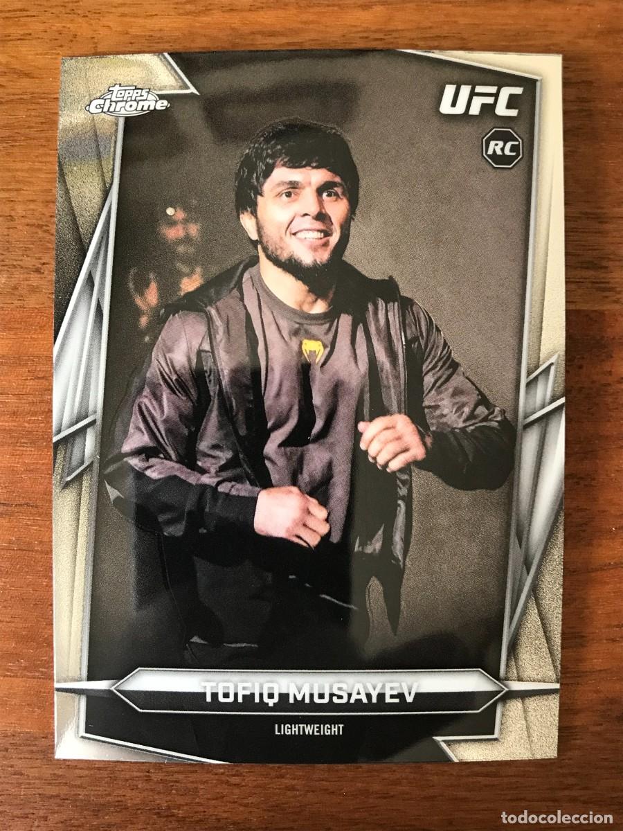 Cartes &agrave; collectionner de Football: TOFIQ MUSAYEV - LIGHTWEIGHT - ROOKIE CARD - TOPPS CHROME UFC 2026 26