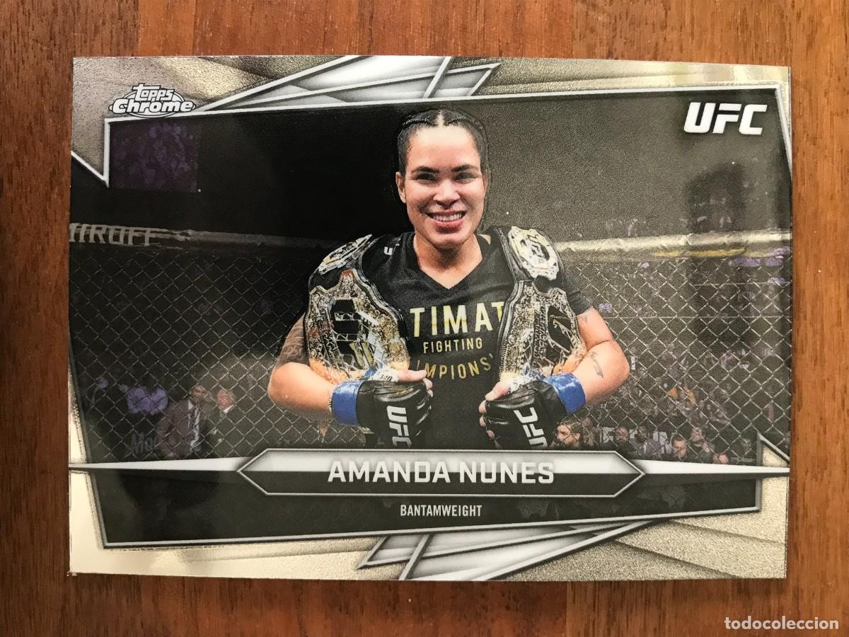 Cartes &agrave; collectionner de Football: AMANDA NUNES - BANTAMWEIGHT - TOPPS CHROME UFC 2026 26
