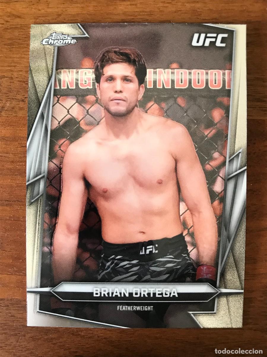 Cromos de f&uacute;tbol: BRIAN ORTEGA - FEATHERWEIGHT - TOPPS CHROME UFC 2026 26