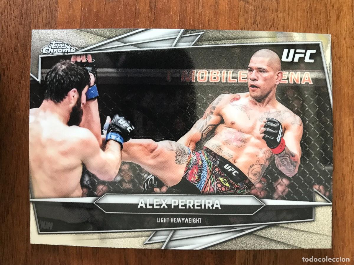 Football Stickers: ALEX PEREIRA - LIGHT HEAVYWEIGHT - TOPPS CHROME UFC 2026 26