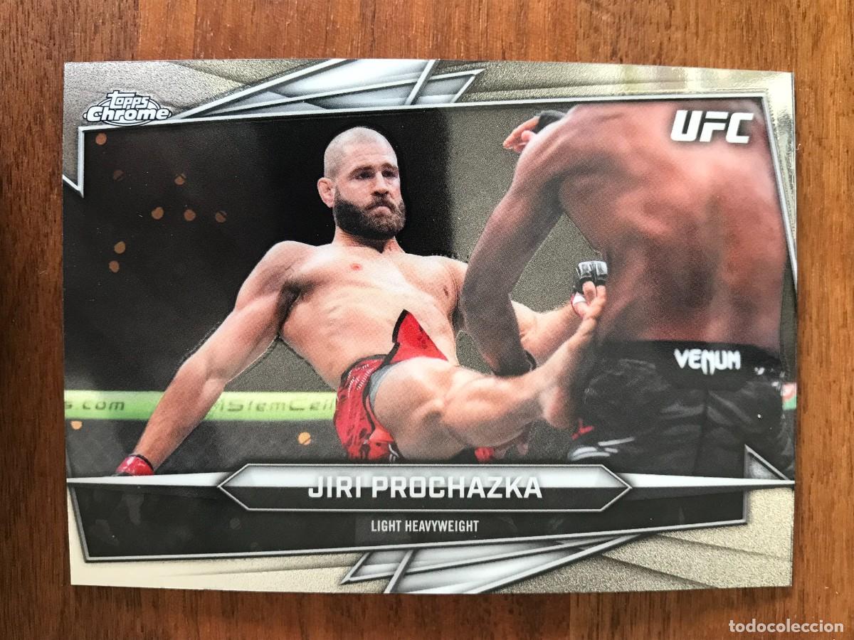 Football Stickers: JIRI PROCHAZKA - LIGHT HEAVYWEIGHT - TOPPS CHROME UFC 2026 26