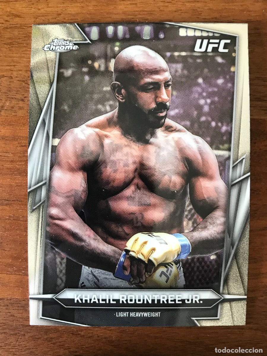 Fu&szlig;ball-Sticker: KHALIL ROUNTREE JR - LIGHT HEAVYWEIGHT - TOPPS CHROME UFC 2026 26
